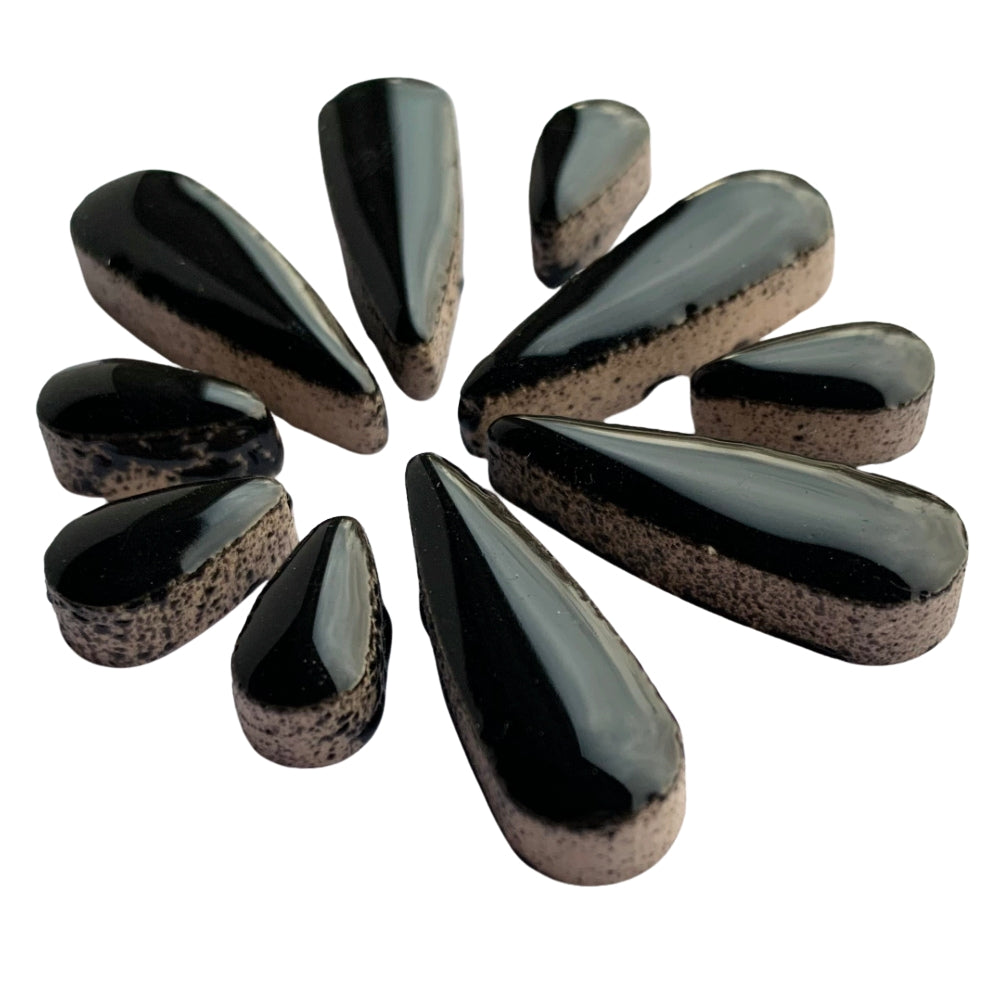 Gouttes de Céramiques  Noir