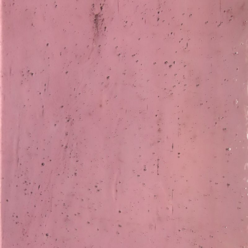 Lastra di vetro rosa antico