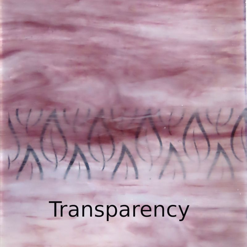 Glass Plate Mauve Mist
