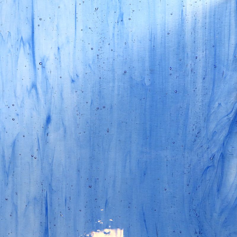 Lastra di vetro azzurro chiaro