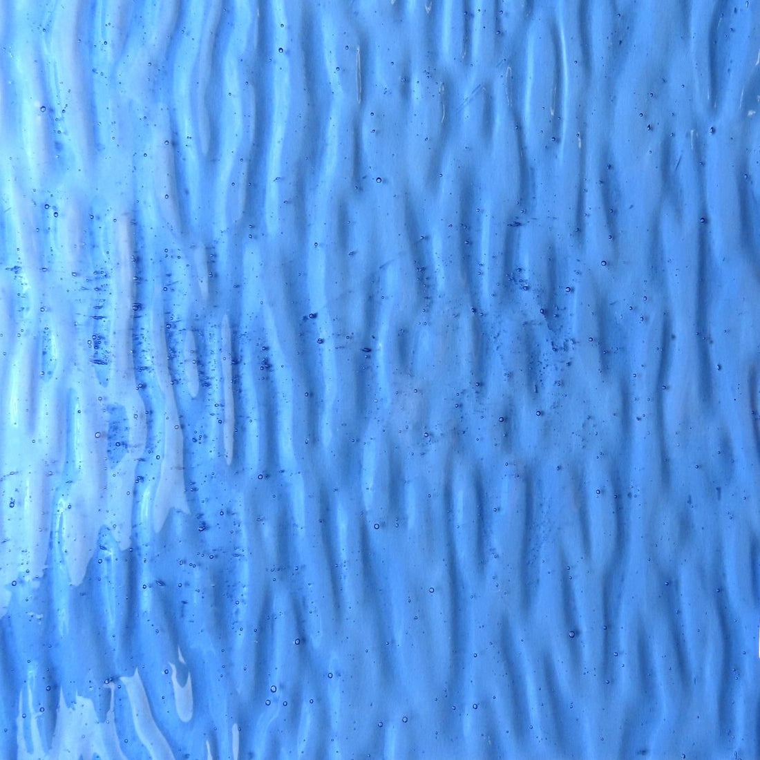 Lastra di vetro azzurro chiaro