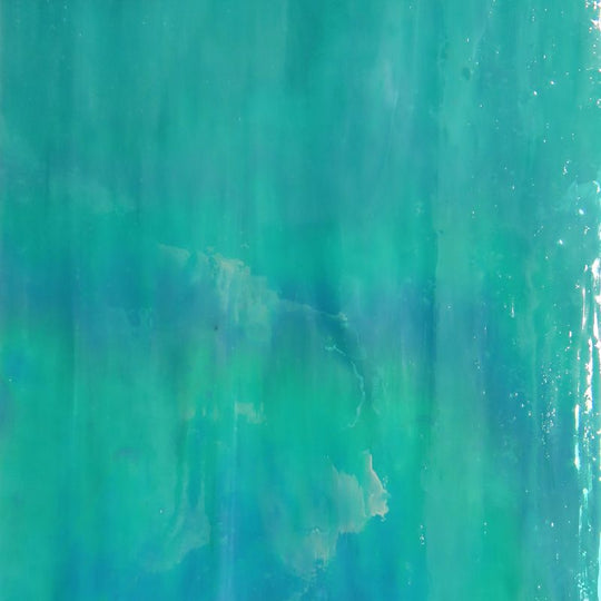 Lastra di vetro Verde Mare Madreperla