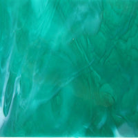 Plaque de Verre Vert Mer
