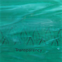 Plaque de Verre Vert Mer