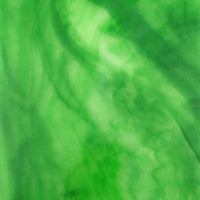 Glass Plate Green Lime Swirl