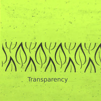 Plaque de Verre Vert Jaune Clair