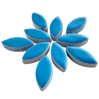 Bloemblaadjes 25mm Blauw