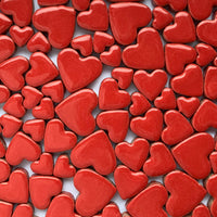 Charms Hartjes Rood