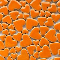 Charms Hartjes Oranje