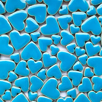 Charms Hartjes Blauw