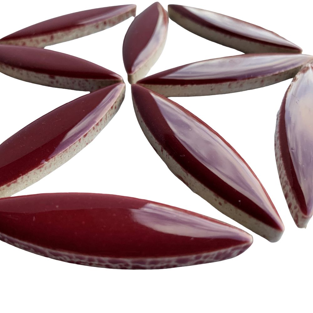 Ceramic Ellipse  Merlot