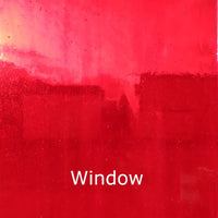 Glass Plate Scarlet