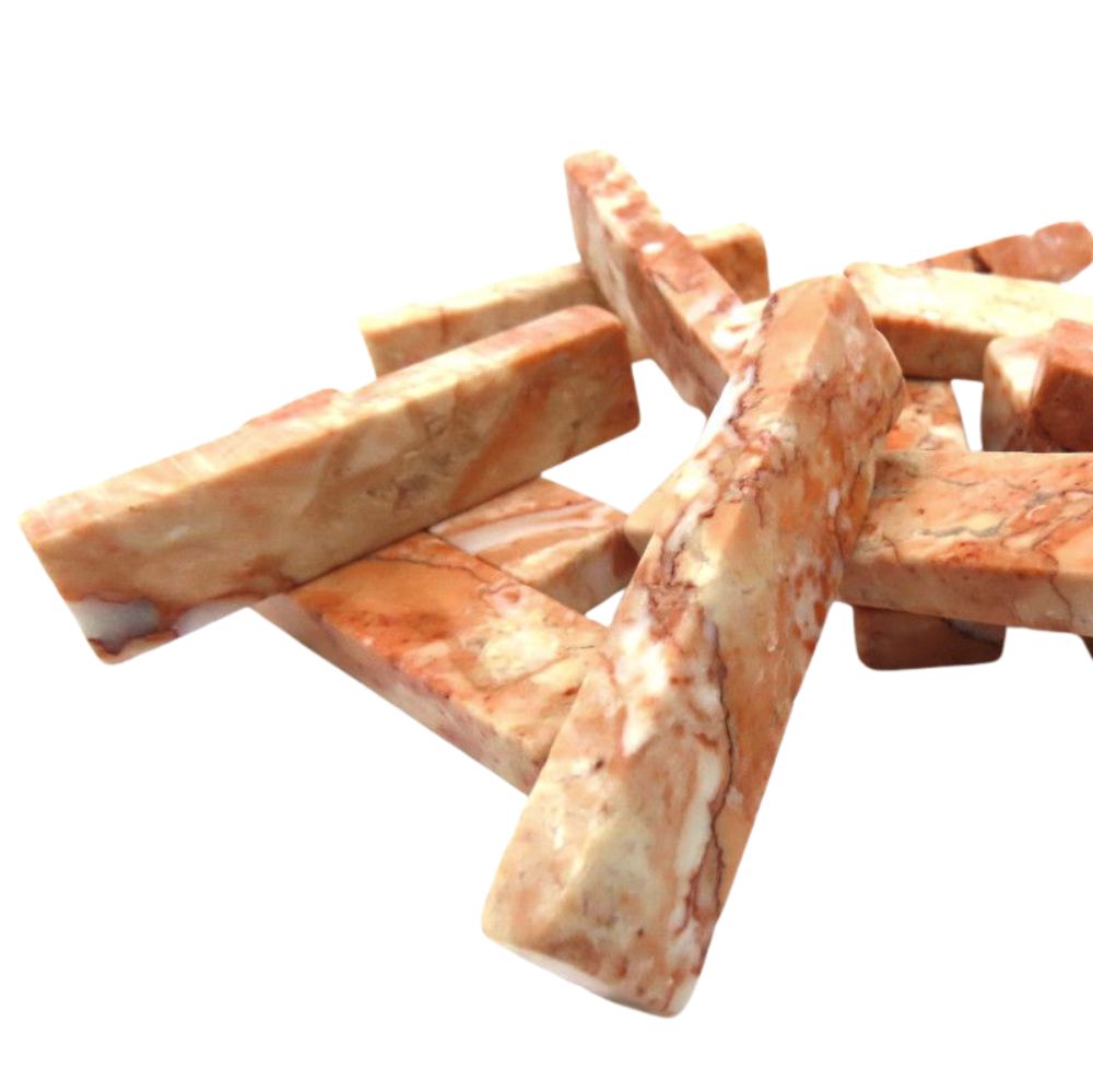 Baguettes en marbre Rouge Aubépine