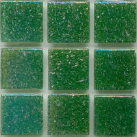Iridescent Glass Mosaic 20mm Lush