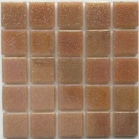 Iridescent Glass Mosaic 20mm Titian