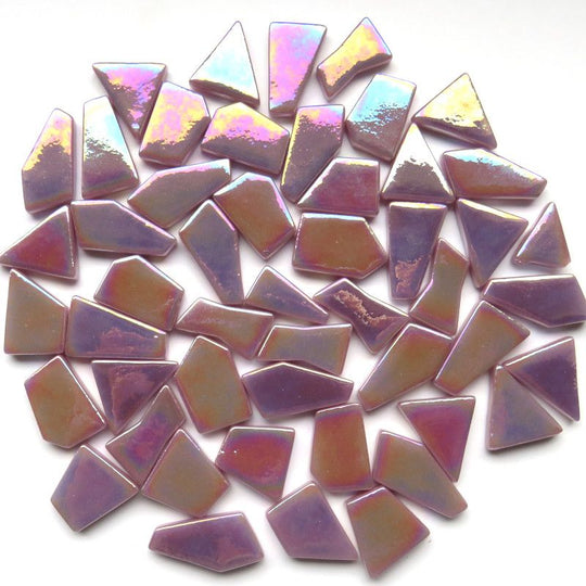 Ottoman Puzzles Iridescent Purple