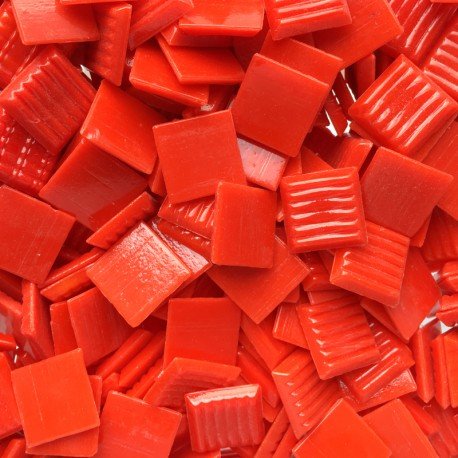 Glasmozaiek Murano 20mm Karmijnrood