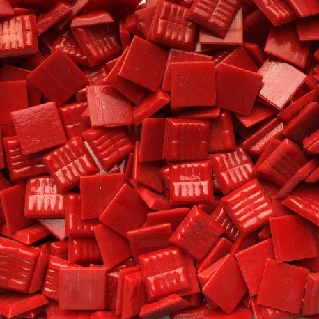 Glasmozaiek Murano 20mm Rood