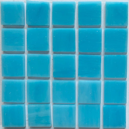 Glasmosaik Tiffany-Glas 20mm  Azurit