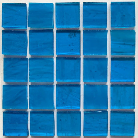 Glasmosaik Tiffany-Glas 20mm  Blau