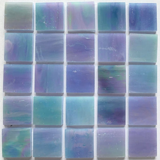 Mosaico de Vidrio Tiffany Glacier 20mm Luz del Norte
