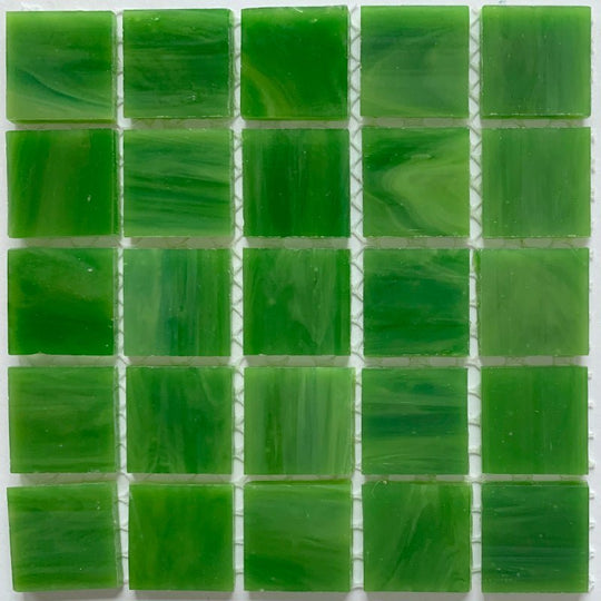 Mosaico de Vidrio Tiffany Glacier 20mm Espinaca