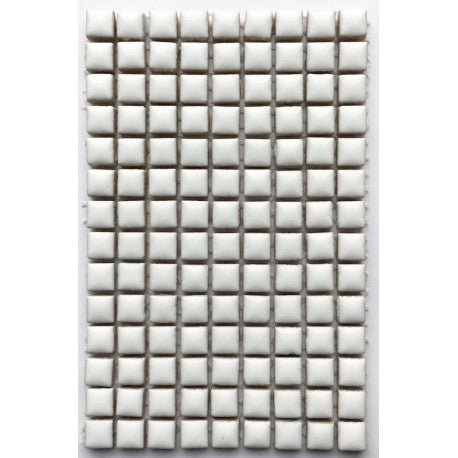 Mini Glazed Ceramic 10mm  White