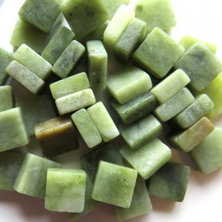 Verre Mosaique - glass mosaic -Glasmosaik-glasmozaïek-Marmer 10mm Emerald Groen - mosaicshop