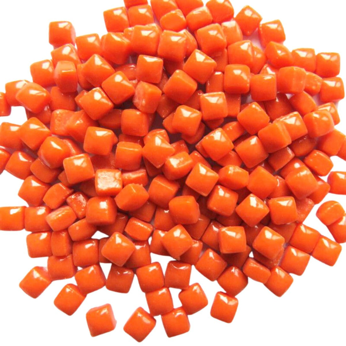 Verre Mosaique - glass mosaic -Glasmosaik-glasmozaïek-Micro Glasmozaiek 4,8mm Chilipoeder - mosaicshop