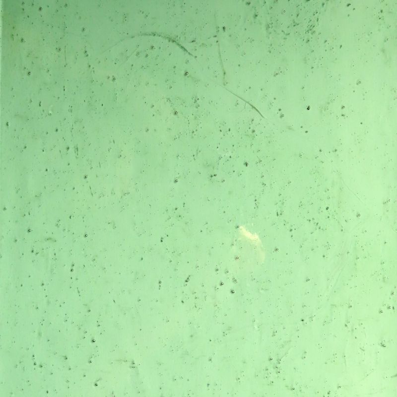 Plaque de Verre Vert Teinté