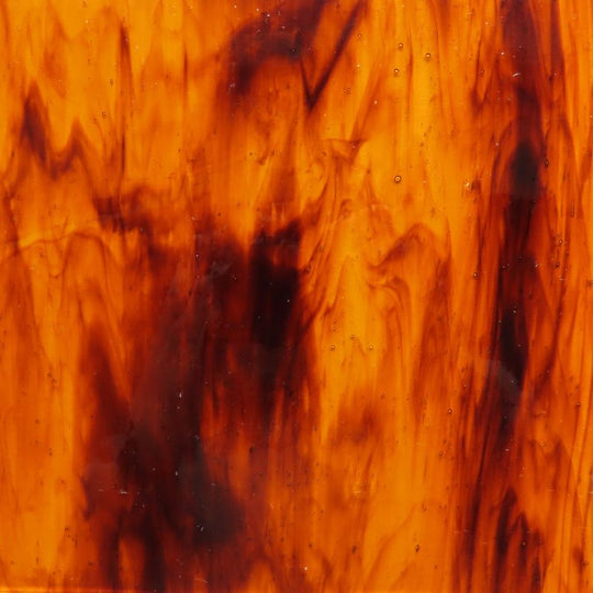 Glasplatte Mittelbraun Zart