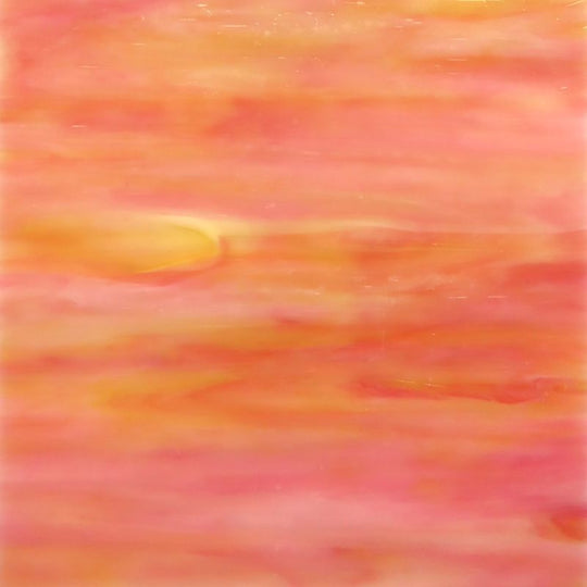 Placa de Vidrio Limón Rosa Marmoleado