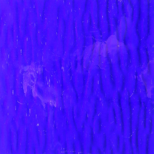 Glass Plate Deep Blue Ripple