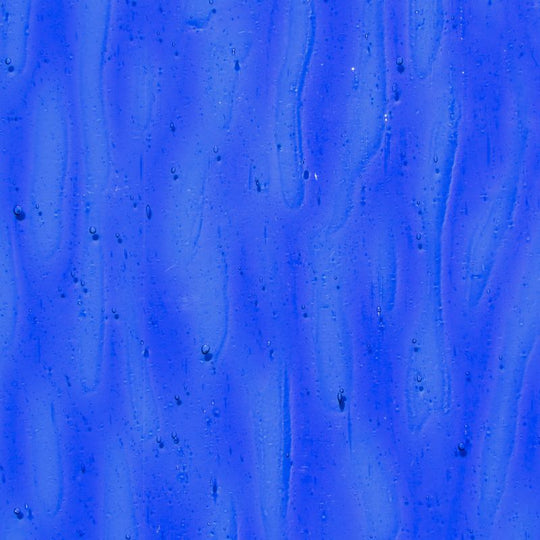 Plaque de Verre Bleu Vagues Douces