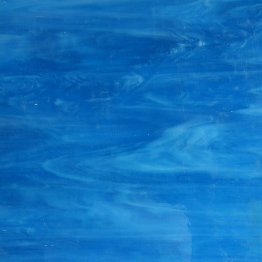 Placa de Vidrio Turquesa Profundo Veteado