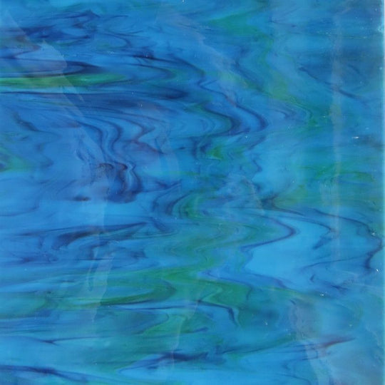 Plaque de Verre Cavalier des Vagues