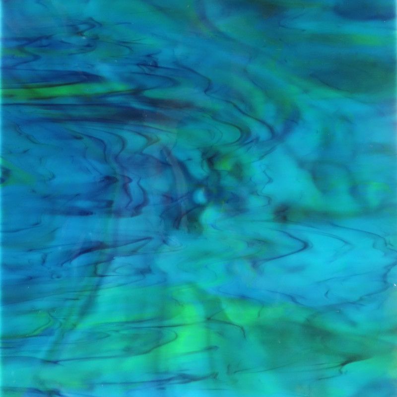 Plaque de Verre Cavalier des Vagues
