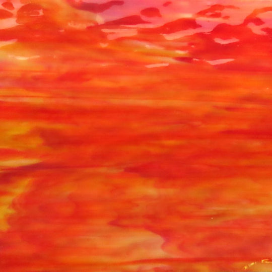 Glasplaat Donkeroranje Opaalgeel Structuur