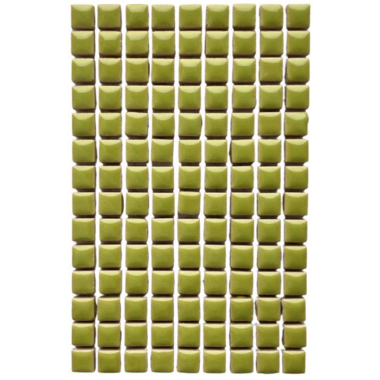 Mini Glazed Ceramic 10mm  Kiwi