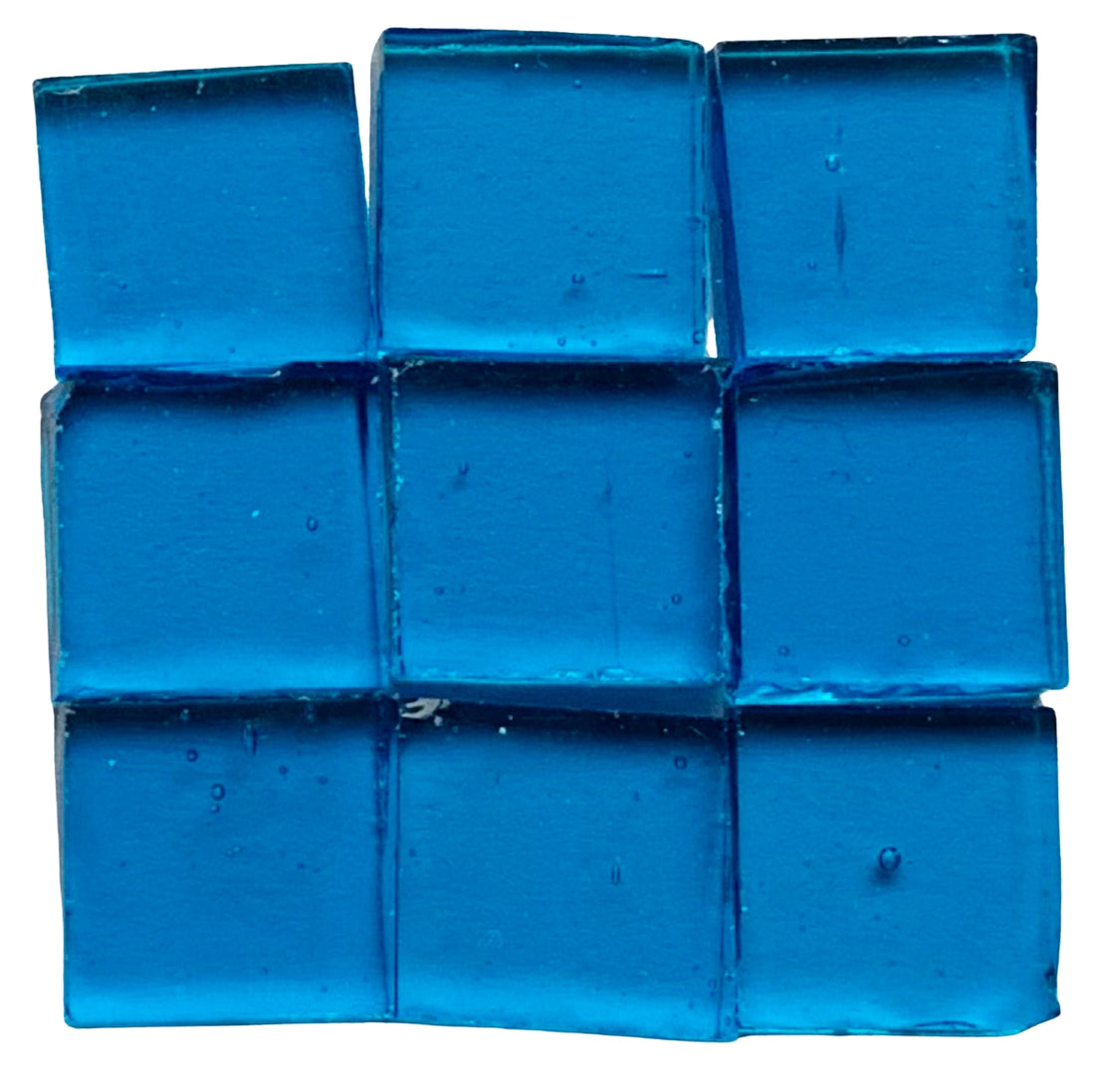 Glasmozaiek Tiffany Glacier 10mm Capri Blauw