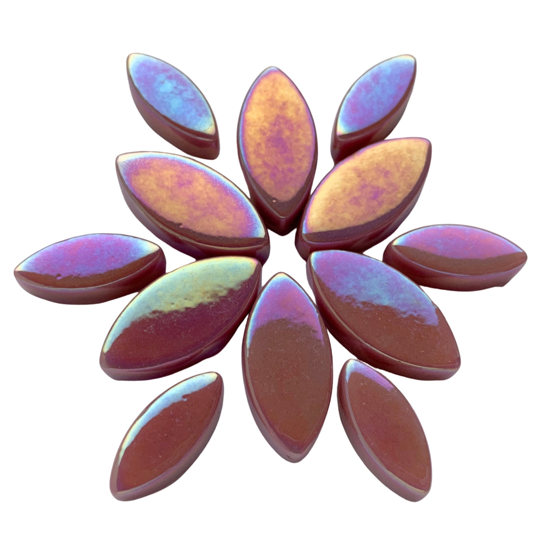 Ottoman Petali Madreperla Ciliegia