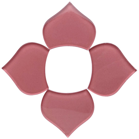 Große Fischschuppe Rose