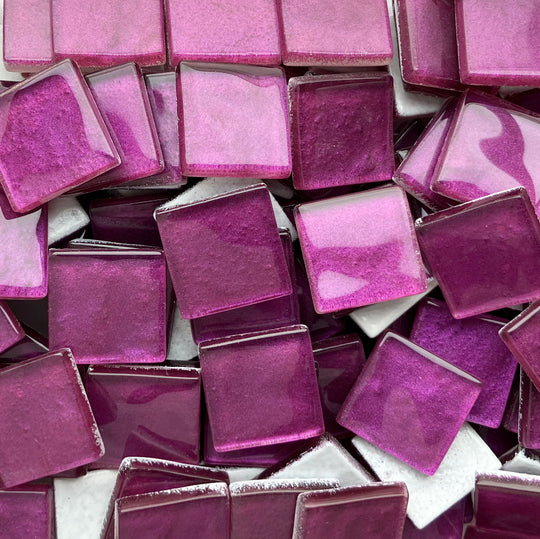 Crystal Golvend 20mm Framboos