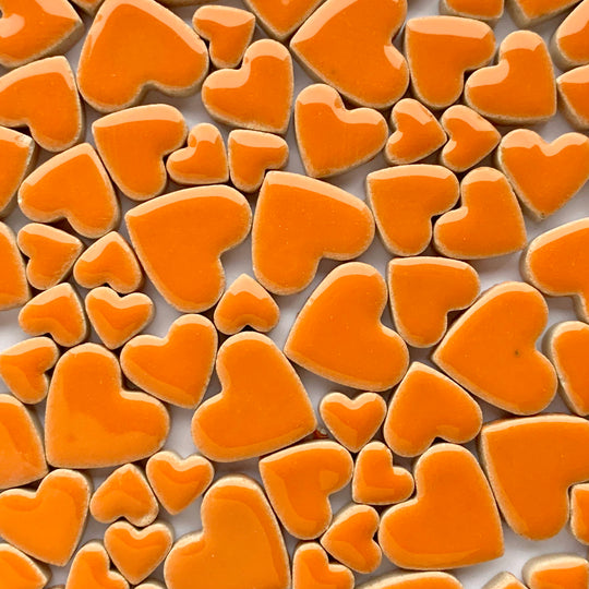 Charms Hartjes Oranje