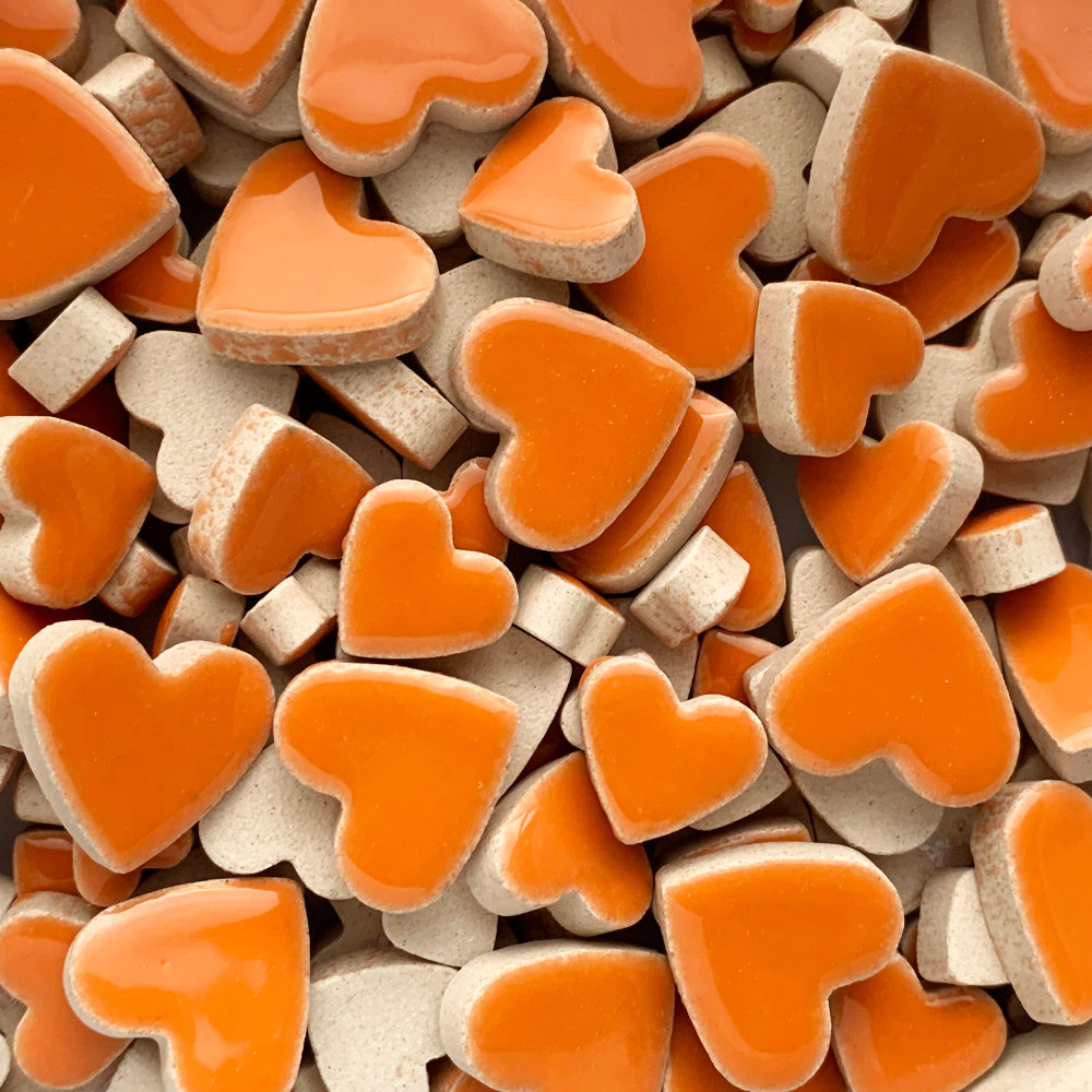 Ciondoli Cuori Arancione