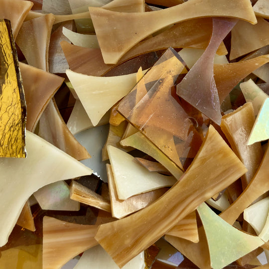 Frammenti di vetro Ambra