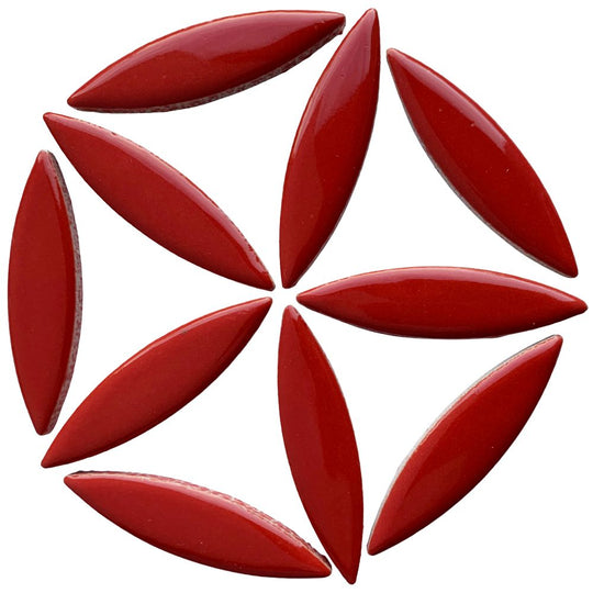 Ellipse de Céramique  Rouge