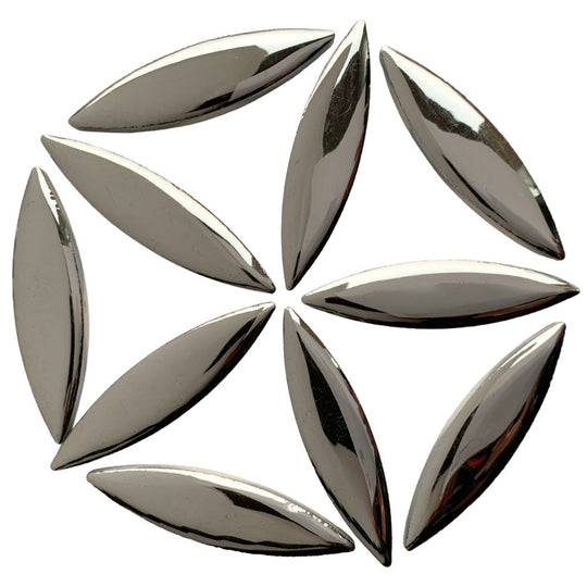 Ellipse de Céramique  Argent