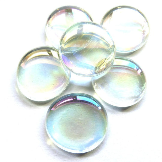 Glasdruppels XL  30-36mm Diamant