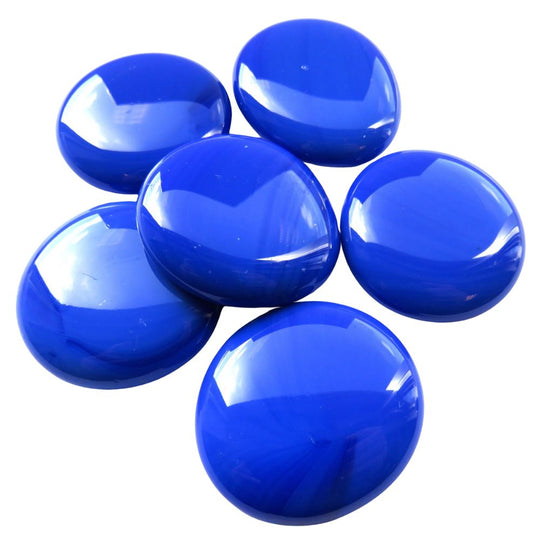 Billes de Verre XL 30-36mm  Bleu